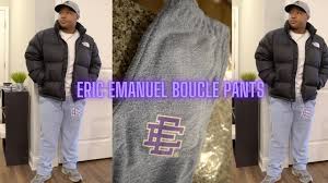 The Eric Emanuel Sweatsuit A Blend of Luxury and Streetwear